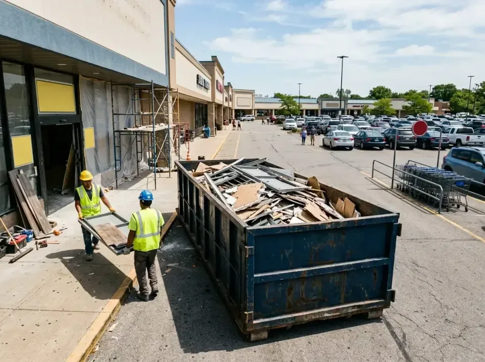 retail-store-renovation-debris-003 — frequently asked questions, Roll-off Dumpster Rentals in Mason City, IL
